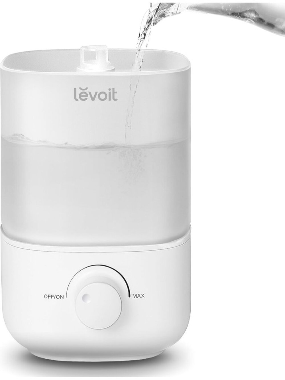 LEVOIT Top Fill Humidifiers for Bedroom, 2.5L Tank for Large Room Easy Fill